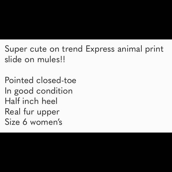 Leopard Cheetah Print Loafer Mules… - Picture 11 of 11